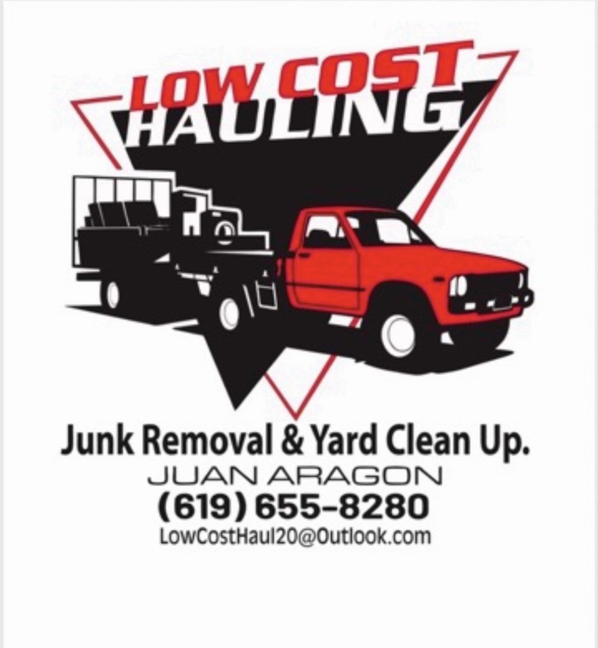 Low Cost Hauling & Junk Removal logo